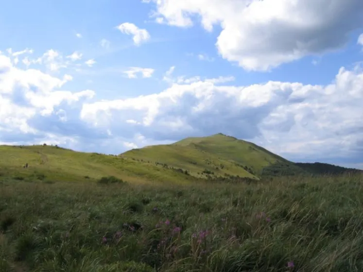Bieszczady 2007 – Ustrzyki G. – Połonina Caryńska – Połonina Wetlińska – 30 07 2007, zdjęcie 126