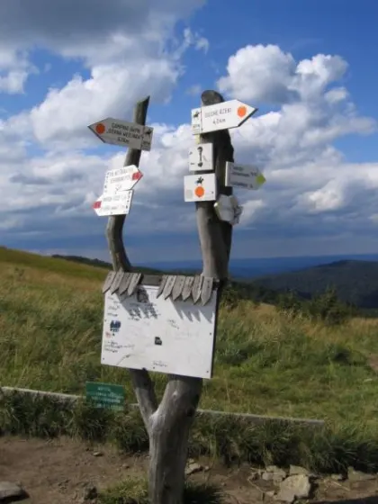 Bieszczady 2007 – Ustrzyki G. – Połonina Caryńska – Połonina Wetlińska – 30 07 2007, zdjęcie 132