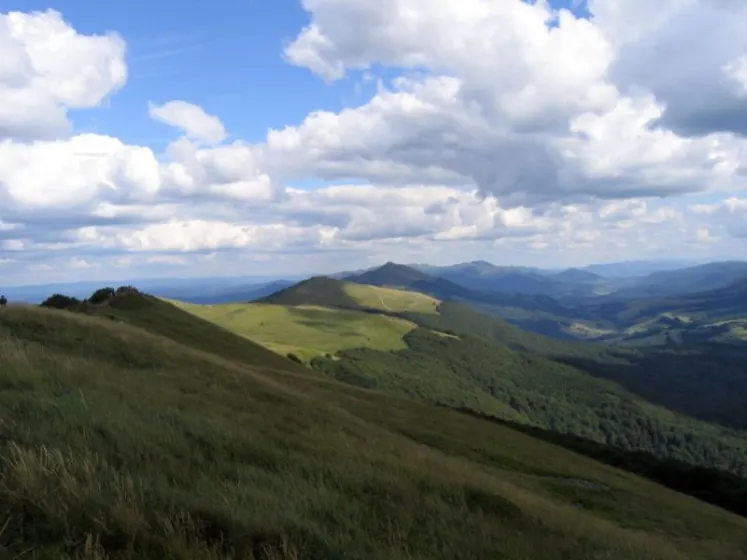 Bieszczady 2007 – Ustrzyki G. – Połonina Caryńska – Połonina Wetlińska – 30 07 2007, zdjęcie 108